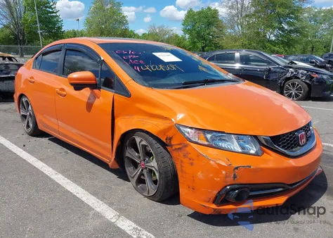 2015 Honda Civic Si из США, поврежденный, VIN 2HGFB6E58FH700947